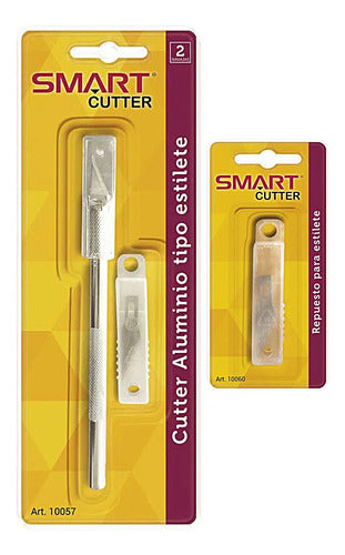 Cutter Exacto Bisturi Profesional + 7 Navajas Arte Dibujo