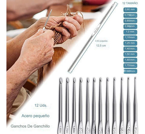 Kit De Agujas De Ganchillo Y Accesorios Para Tejer