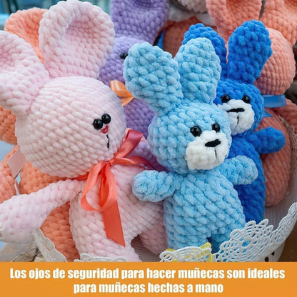 Ojos De Seguridad Amigurumi Negro 200und Manualidades