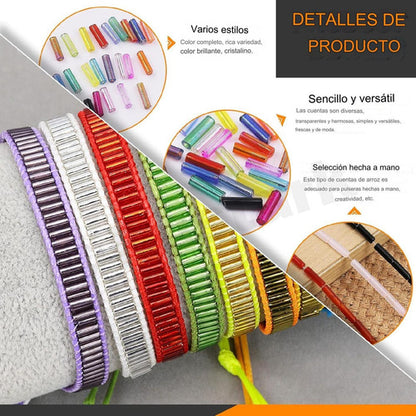 Kit Completo De Canutillo Bisuteria X 14404 Piezas