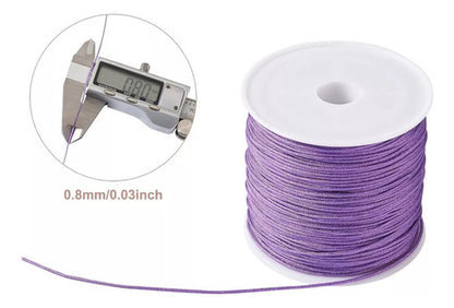Hilo Chino Para Bisuteria Manillas 0.8 Mm X Rollo 100metros