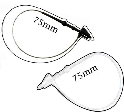 Precinto 75mm Etiquetas Ropa 5000 Und Plastiflecha Candado