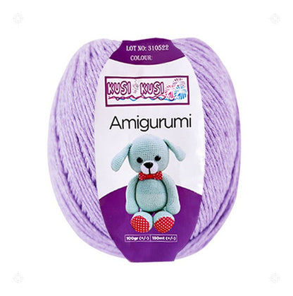 Madeja De Lana Amigurumi Algodon 100 Gramos X 180 Metros