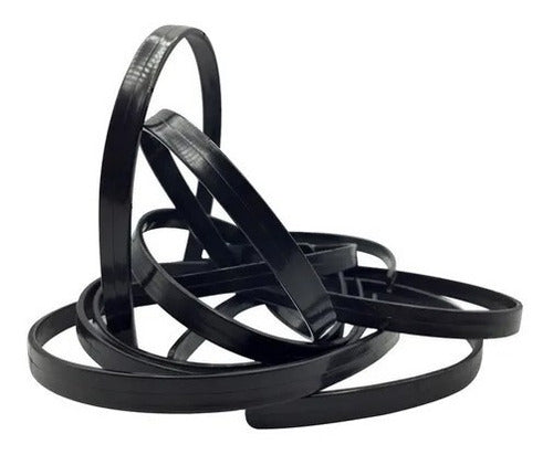 Diademas Balacas De 1 Cm Para Decorar Por 48 Unidades Negro