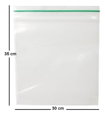 Kit Bolsas Hermeticas Y Tallas Adhesivas Para Ropa X100 Unid