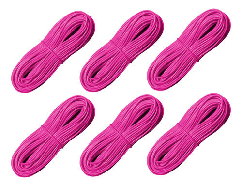 Madeja Mimbre Tubo Plastico Pvc Para Tejer 6 Und X 240m