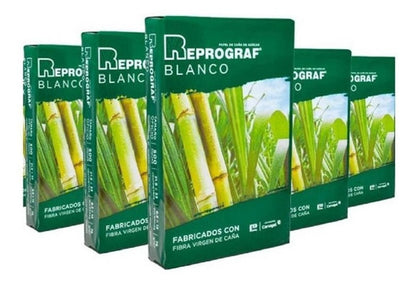 Resma De Papel Tamaño Carta Bond 500 Hojas Reprograf 75gr