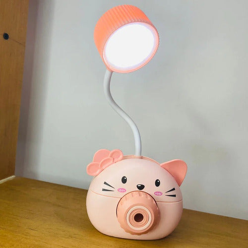 Lampara De Escritorio Niños Infantil Luz Led Recargable