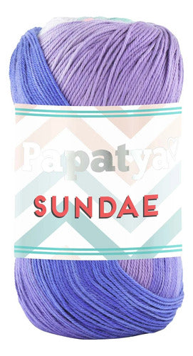 Lana Papatya Sundae 100% Acriica Tejido Ovillo 100g X 320 Mt