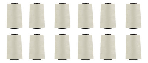 Hilo Importado Coser 100% Poliester 5000 Yardas  X 12 Unid