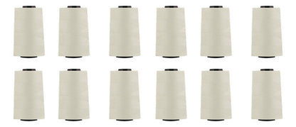 Hilo Importado Coser 100% Poliester 5000 Yardas  X 12 Unid