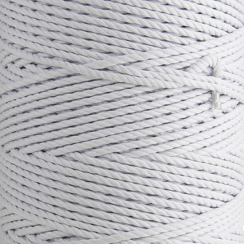 Hilo De Algodón Para Tejer Macramé 6mm