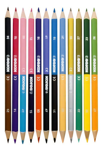 Colores Kores Doble Punta X12 Default Title