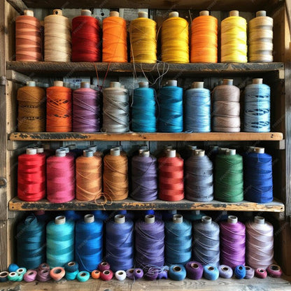 Hilo Importado Coser 100% Poliester 5000 Yardas  X 12 Unid