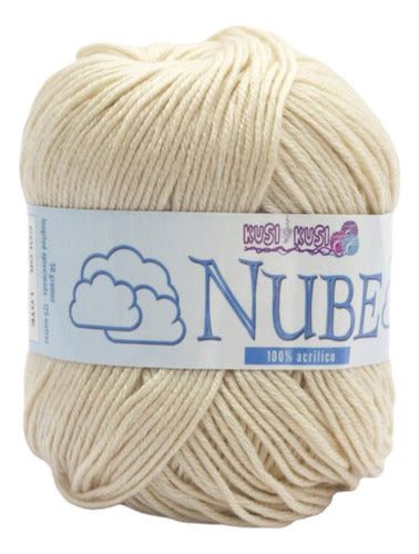 Lana Nube Acrilica Madeja De 50 Gramos 125 Metros