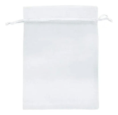 Mini Bolsa De Organza 8.0 Cmx 7.5 Cm Paquete X 25und