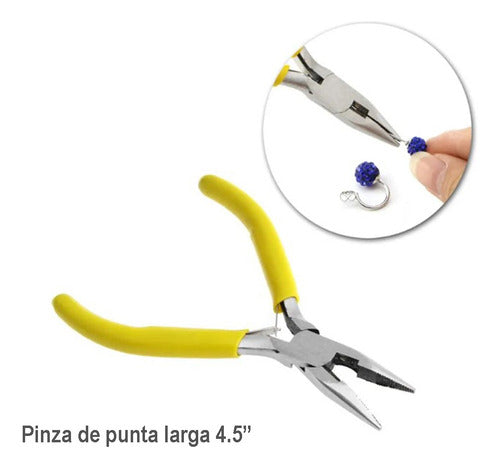 Juego De Pinzas  Alicates Bisutería X 5 Unidades