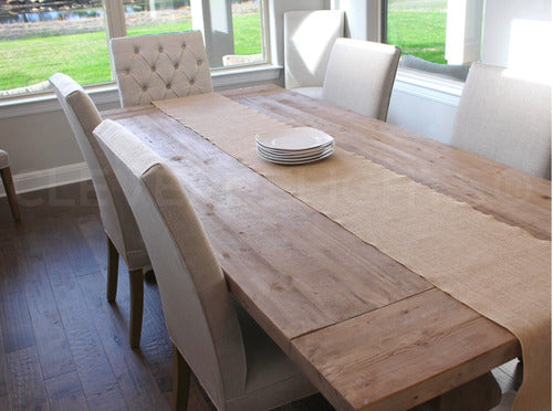 Tela De Yute Natural Para Decoracion Ancho 50cm X 10 Metros