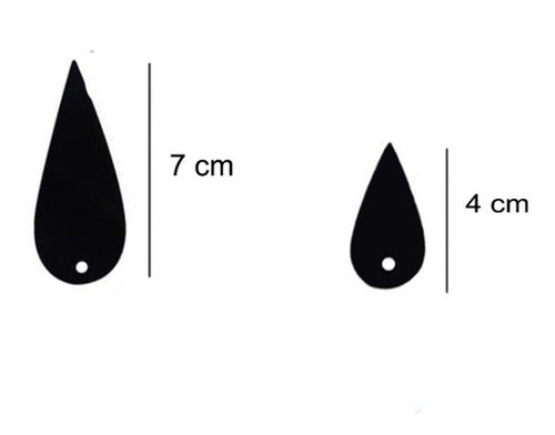 Kit De Reglas Para Modistería En Acrílico 1/4 De Escala