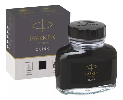 Tinta Parker Estilógrafo Quink Negra 57ml Default Title