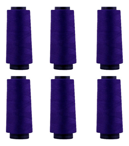 Hilo Importado Coser 100% Poliester 2000 Yardas  X 6 Unid