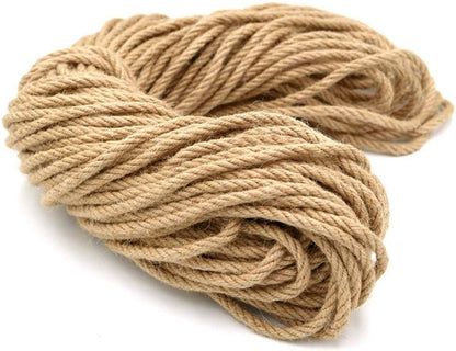 Cuerda Yute Rascador Para Gato 6 Mm X 10 Mts Soga