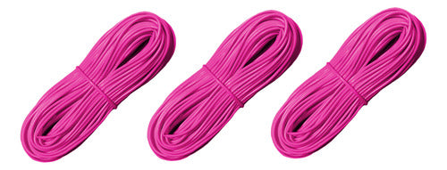 3 Madeja Mimbre Tubo Plastico Pvc Para Tejer X 120m