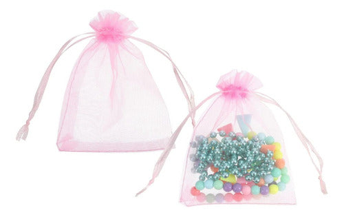 Bolsa De Organza 15cmx 20cm Paquete X 100und