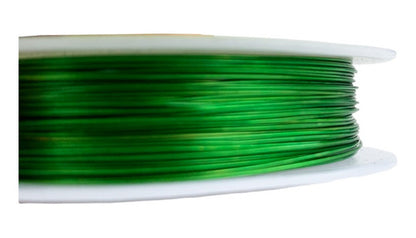 Rollo Alambre Acero De Color 50 Metros De Cal 0.4mm 10und