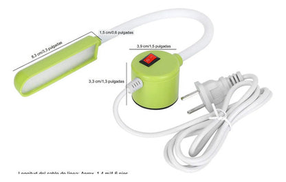 Luz Led Máquina De Coser Sujecion Magnetica Brazo Flexible