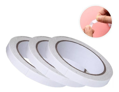 Cinta Adhesiva Doble Cara 10mm X10mts Papeleria Scrapbook