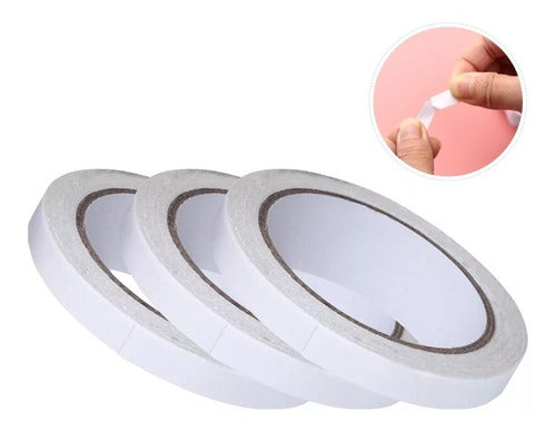Cinta Adhesiva Doble Cara 10mm X10mts Papeleria Scrapbook Default Title