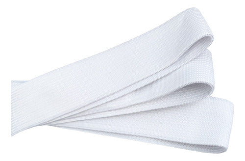 Elastico 3.5 Cms Blanco 50 Metros 1 Kilo
