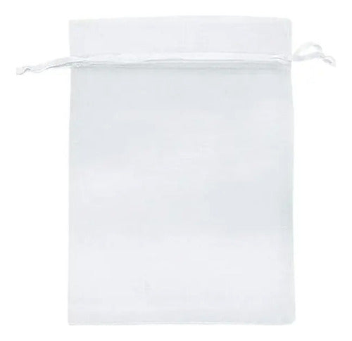 Bolsa De Organza 15cmx 20cm Paquete X 50und
