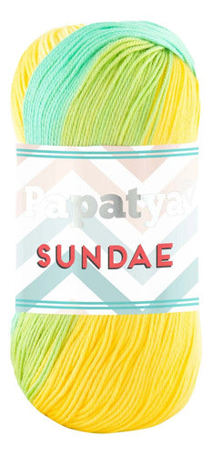 Lana Papatya Sundae 100% Acriica Tejido Ovillo 100g X 320 Mt