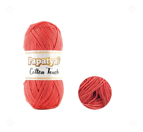 Lana Papatya Cotton Touch Algodon Tejido Ovillo 50g X 150mt