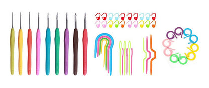 Set Para Agujas De Tejer Gancho Crochet