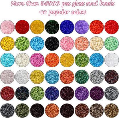 Kits Para Hacer Pulseras De Bricolaje Cuentas 35000 Piezas