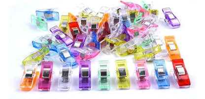 Ganchos Clips Pinza Costura Confeccion Manualidades X 100und