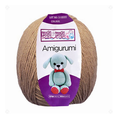Madeja De Lana Amigurumi Algodon 100 Gramos X 180 Metros