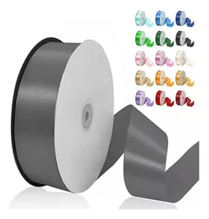 Rollo Cinta Satin Para Decoracion Ancho 4 Cm X 55 Metros
