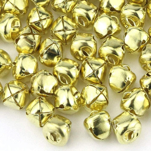 100 Cascabel 13mm Para Decoracion Y Manualidades