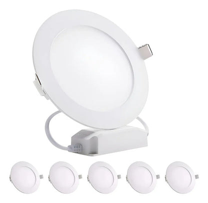 Panel Led 18w Incrustar Certificada Diametro 22cm X6 Und