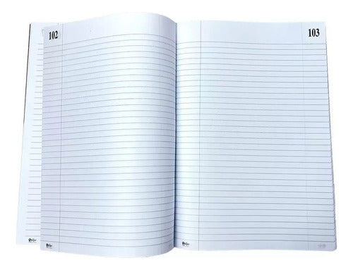 Libro Auxiliar De Actas 600 Folios 300 Hojas Pasta Dura