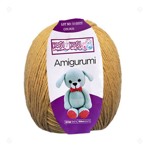 Madeja De Lana Amigurumi Algodon 100 Gramos X 180 Metros