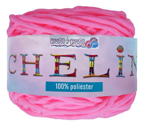 Lana Chelin Suave Esponjosa Tejido Bufanda Telar Ovillo 160g