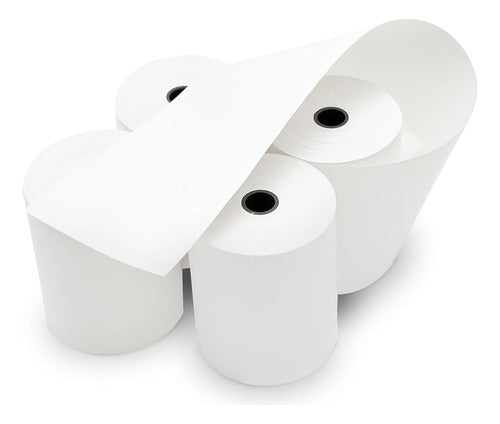 12 Rollos Papel Termico Impresora Pos Factura 80mm X 60 M