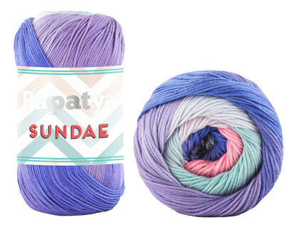 Lana Papatya Sundae 100% Acriica Tejido Ovillo 100g X 320 Mt