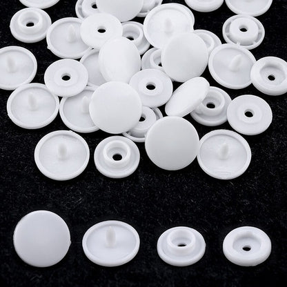 Broches Plasticos Presion 12.5mm Para Ropa Colores X 1000 Und