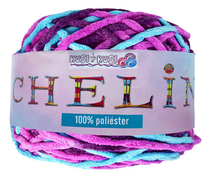 Lana Chelin Suave Esponjosa Tejido Bufanda Telar Ovillo 160g